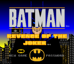 Batman - Revenge of the Joker (USA) (Proto)